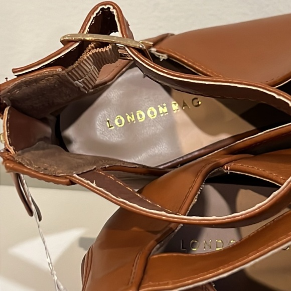 London Rag Women's Tan and Gold Courts size 10 3/$20 - Picture 6 of 8